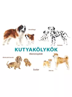   Scolar kiadó - Inca Starzinsky - Kutyakölykök – Memóriajáték