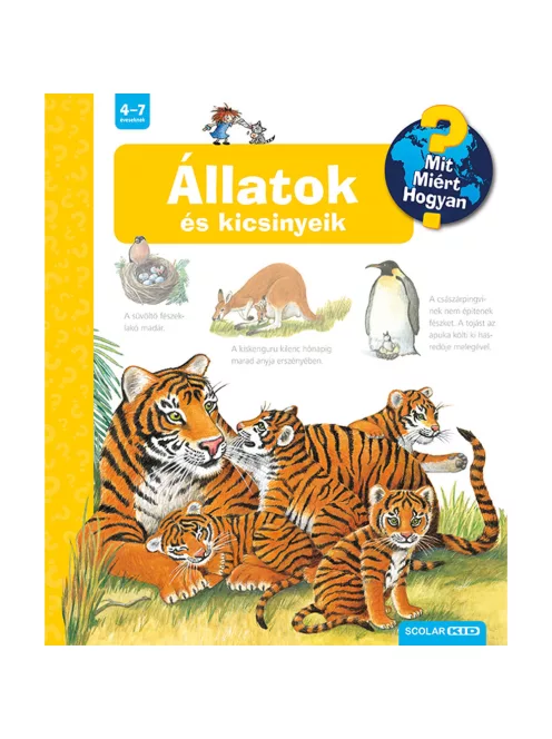 Scolar kiadó - Doris Rübel - Állatok és kicsinyeik – Mit? Miért? Hogyan? (12.)