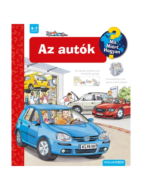 Scolar kiadó - Andrea Erne - Az autók – Mit? Miért? Hogyan? (7.)