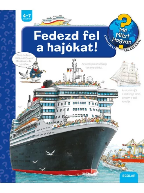 Scolar Kiadó - Fedezd fel a hajókat!