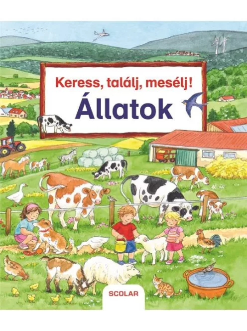 Scolar kiadó - Keress, találj, mesélj! Állatok