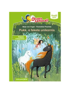   Scolar kiadó - Maja von Vogel - Pukk, a fekete unikornis (Olvass Samuval! – Kezdő szint)