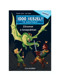   Scolar kiadó - Fabian Lenk - Zűrzavar a lovagvárban (1000 veszély – junior 2.)