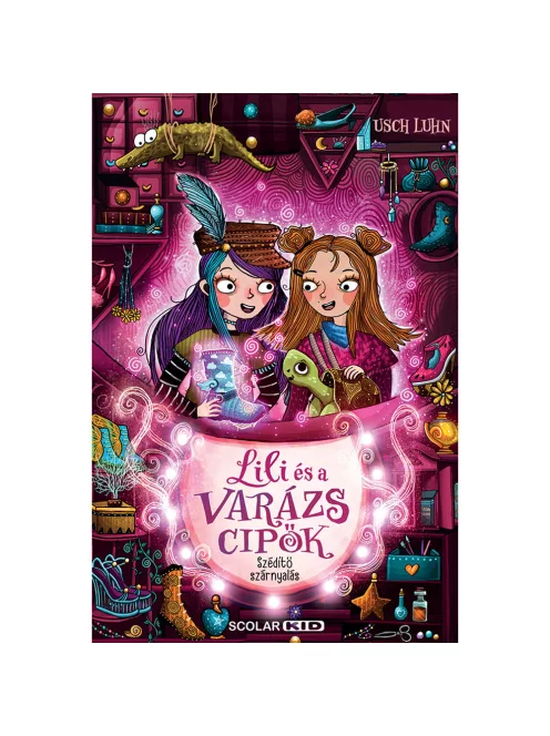 Scolar kiadó - Usch Luhn - Szédítő szárnyalás – Lili és a varázscipők 3.