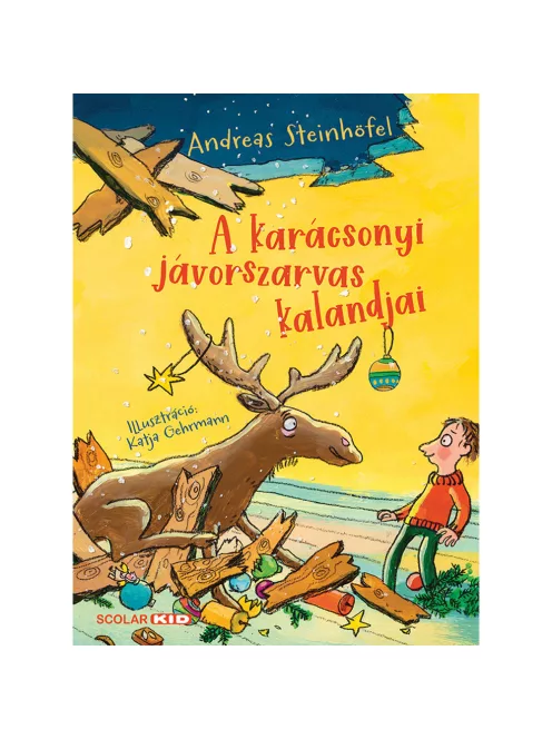 Scolar kiadó - Andreas Steinhöfel - A karácsonyi jávorszarvas kalandjai