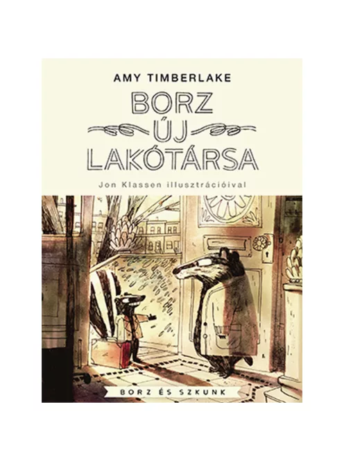 Scolar kiadó - Amy Timberlake - Borz új lakótársa – Borz és Szkunk 1.