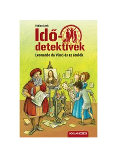   Scolar kiadó - Fabian Lenk - Leonardo da Vinci és az árulók (Idődetektívek 20.) 2. kiadás