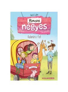   Scolar kiadó - Usch Luhn - Kalandra fel! (Pimasz négyes 3.) 2. kiadás