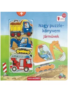   Scolar kiadó - Sabine Cuno - Nagy puzzle-könyvem – Járművek