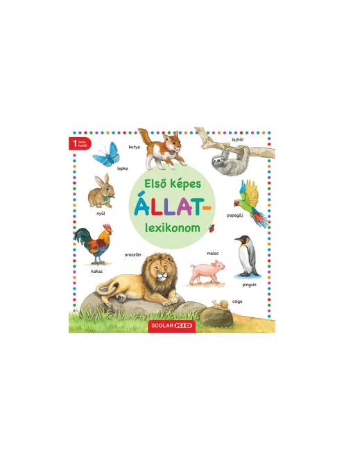Scolar kiadó - Első képes állatlexikonom (2. kiadás)