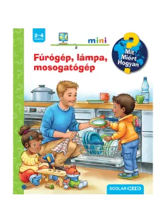  Scolar kiadó - Daniela Prusse - Fúrógép, lámpa, mosogatógép – Mit? Miért? Hogyan? Mini (67.)