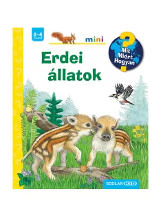   Scolar kiadó - Patricia Mennen - Erdei állatok – Mit? Miért? Hogyan? Mini (68.)