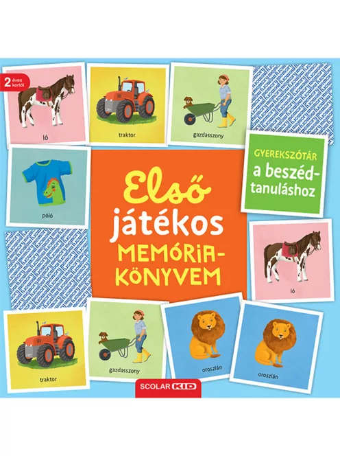Scolar kiadó - Meike Teichmann - Első játékos memóriakönyvem