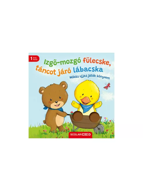 Scolar kiadó - Miriam Cordes - Izgő-mozgó fülecske, táncot járó lábacska – Mókás ujjas játék könyvem
