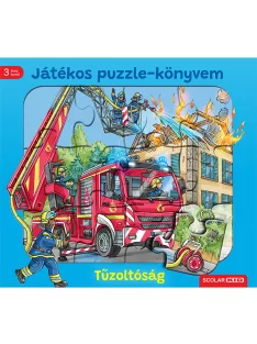   Scolar kiadó - Steffi Korda - Játékos puzzle-könyvem: Tűzoltóság