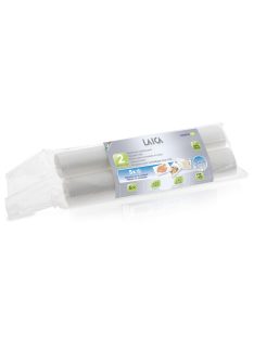   Laica EXTRA erős BPA mentes 2 db légcsatornás csomagoló tömlő 28 x 300 cm.