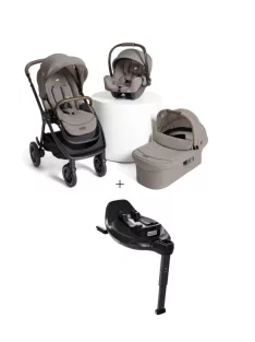   Joie Signature Finiti 3in1 babakocsi (i-Starter hordozó) + i-Base Encore bázistalp - Maple
