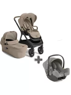   Joie Signature Finiti 2in1 babakocsi Sandstone + i-Snug 2 hordozó Pebble