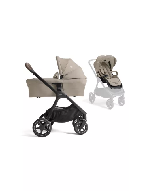 Joie Signature Finiti 2in1 babakocsi Sandstone + i-Snug 2 hordozó Pebble