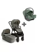 Joie Signature Finiti 2in1 babakocsi Evergreen + i-Snug 2 hordozó Laurel