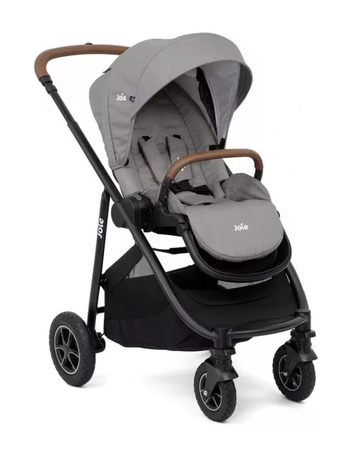 Joie Versatrax babakocsi szett i-Snug2 hordozó Pebble + Signature Ramble mózeskosár Eclipse
