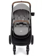 Joie Versatrax babakocsi szett i-Snug 2 hordozó + Ramble XL mózeskosár Pebble