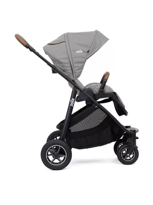 Joie Versatrax babakocsi szett i-Snug 2 hordozó + Ramble XL mózeskosár Pebble