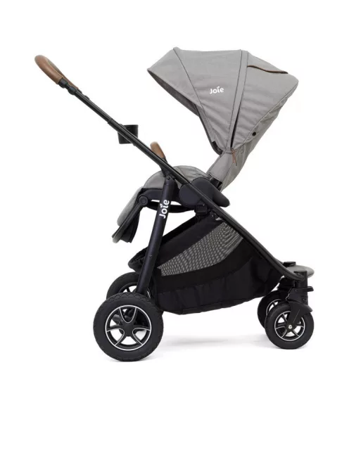 Joie Versatrax babakocsi szett i-Snug 2 hordozó + Ramble XL mózeskosár Pebble