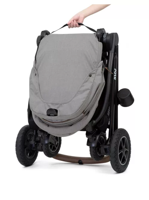 Joie Versatrax babakocsi szett i-Snug 2 hordozó + Ramble XL mózeskosár Pebble