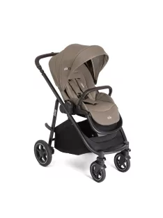   Joie Versatrax babakocsi szett i-Snug2 hordozó Cashew+ Signature Ramble mózeskosár Eclipse