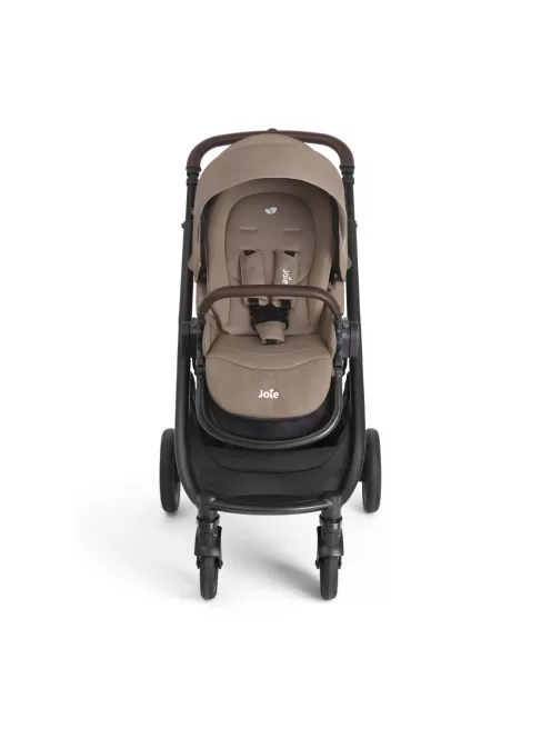 Joie Versatrax babakocsi szett i-Snug2 hordozó Cashew+ Signature Ramble mózeskosár Eclipse