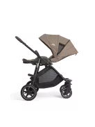 Joie Versatrax babakocsi szett i-Snug2 hordozó Cashew+ Signature Ramble mózeskosár Eclipse