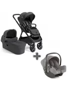 Joie Signature Finiti 2in1 babakocsi Ebony + i-Snug 2 hordozó Pebble