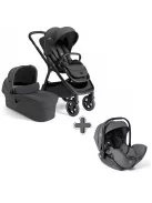 Joie Signature Finiti 2in1 babakocsi + i-Level Pro hordozó Ebony