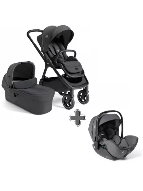 Joie Signature Finiti 2in1 babakocsi + i-Level Pro hordozó Ebony