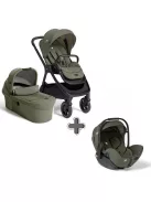 Joie Signature Finiti 2in1 babakocsi + i-Level Pro hordozó Evergreen