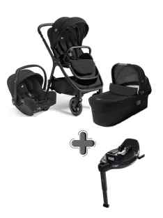   Joie Signature Finiti 2in1 babakocsi Eclipse + i-Snug 2 hordozó Raven + i-Base Encore bázistalp