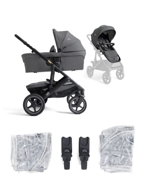 Joie Signature Vinca 2in1 babakocsi + Ramble XL mózeskosár - Ebony