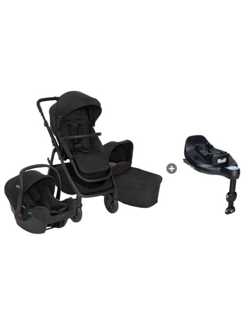 Graco Near2Me DLX 3in1 Midnight b.kocsi + SnugTurn