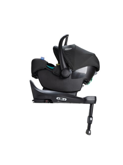 Graco SnugLite™ 40-75 cm hordozó Midnight + SnugTurn™ i-Size R129 bázistalp