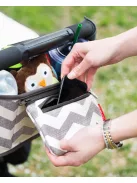 Skip Hop Grab & Go Babakocsi táska - szürke csíkos