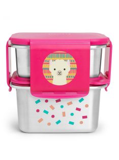 Skip Hop Zoo Rozsdamentes acél ebédkészlet - Láma