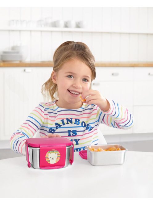 Skip Hop Zoo Rozsdamentes acél ebédkészlet - Láma