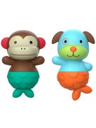 Skip Hop Zoo Mix & Match Flippers fürdőjáték majom és kutya