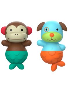   Skip Hop Zoo Mix & Match Flippers fürdőjáték majom és kutya