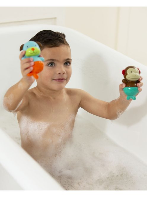 Skip Hop Zoo Mix & Match Flippers fürdőjáték majom és kutya