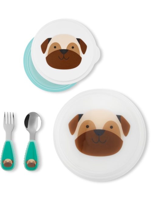 Skip Hop Zoo étkezési készlet Mopsz