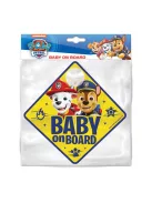 Seven Polska Baby on board tábla - Mancs Őrjárat fiú