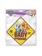 Seven Polska Baby on board tábla - Mancs Őrjárat lány