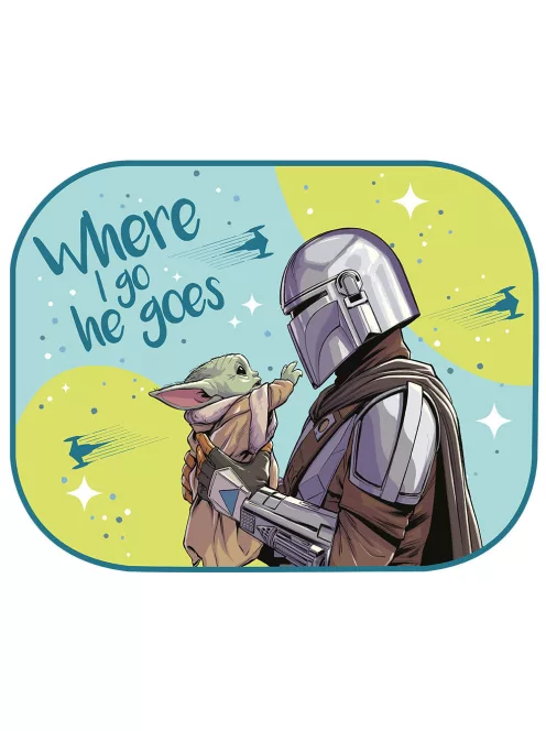 Seven Polska Árnyékoló 2 db-os - MANDALORIAN